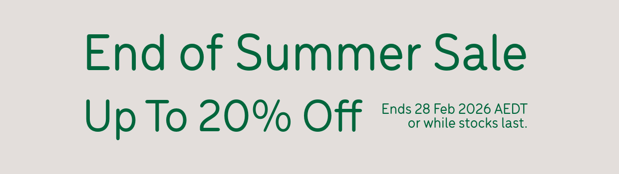 End of Summer Sale